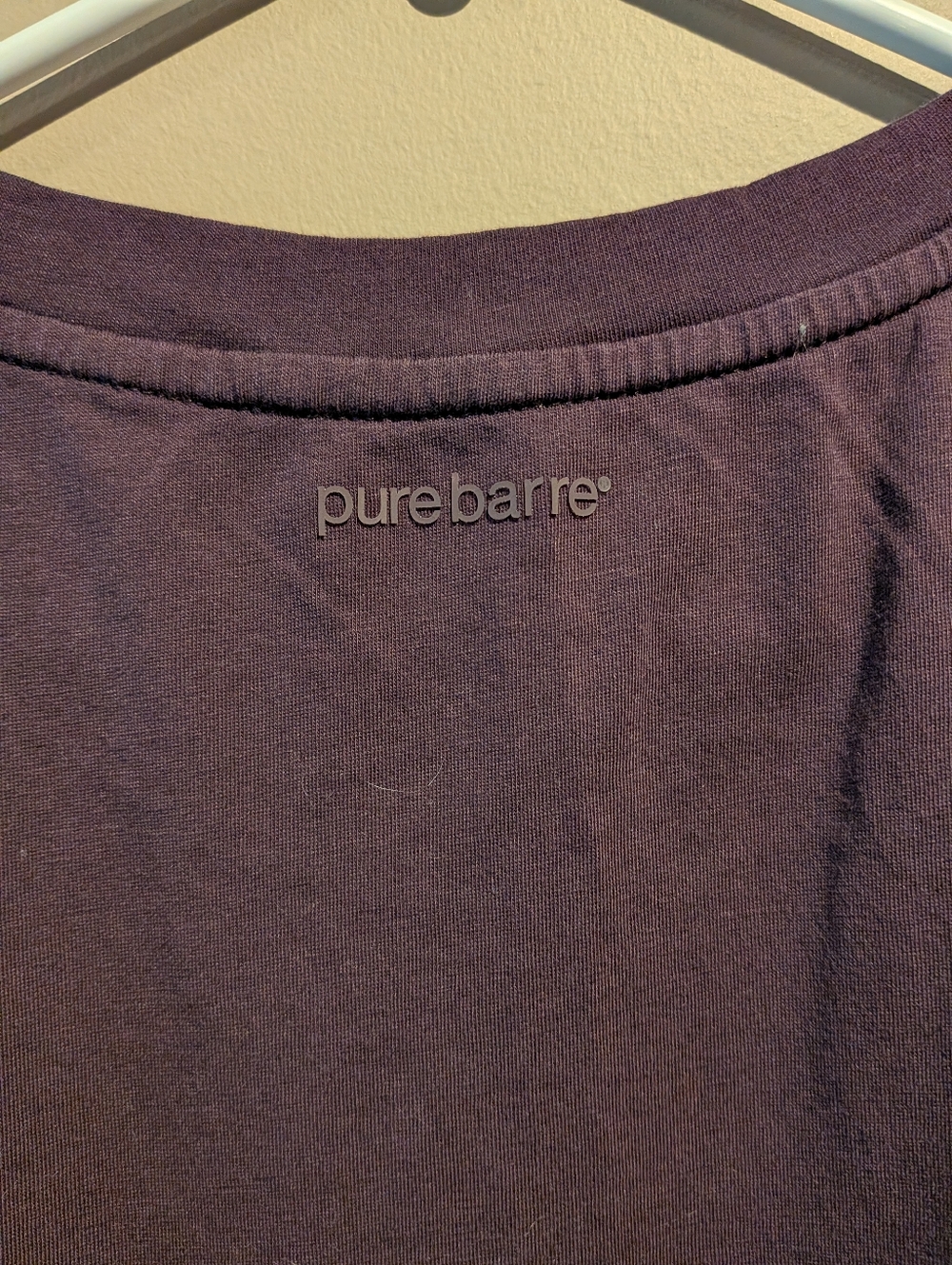 Pure Barre, Eggplant Tank, Rubberized Circle P, Size S - Picture 5 of 5